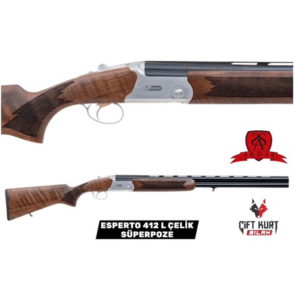 AKDAŞ ESPERTO 412 L SÜPERPOZE YİVSİZ AV TÜFEĞİ